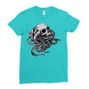 deep fear sea Ladies Fitted T-Shirt