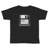 retro floppy Toddler T-shirt