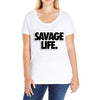 savege life Ladies Curvy T-Shirt