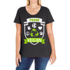 vegan pride! Ladies Curvy T-Shirt