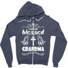 I Am One Blessed Grandma Zipper Hoodie