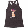 chihuahua mom Racerback Tank