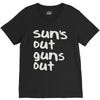 suns out guns out V-Neck Tee