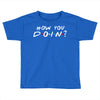 How You Doin of The Friends Parody Toddler T-shirt