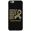 Supporting the Fighters Admiring the Survivors Honoring the Taken iPhone 6/6s Case