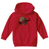 tropical santa Youth Hoodie