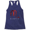 galaxy scorpio logo Racerback Tank