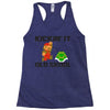 kickin it old skool Racerback Tank
