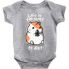 fat life Baby Bodysuit