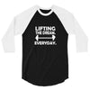 lifting the dream everyday 3/4 Sleeve Shirt