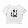 s, m, l    infinity pott head shirt harry potter shirt infinity shirt Crop Top