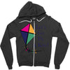 fly a kite Zipper Hoodie