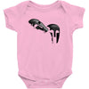 spartan mask Baby Bodysuit