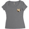 Michaelangelo Creation Of Adam Women's Triblend Scoop T-shirt