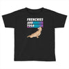 frenchies and yoga Toddler T-shirt