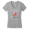 i do it for the ice cream Women's V-Neck T-Shirt