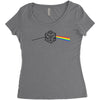 pink floyd parody d20 dungeons and dragons Women's Triblend Scoop T-shirt