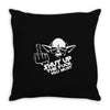 yoda  star wars funny Throw Pillow