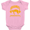 sloths gym   train hard tomorrow Baby Bodysuit