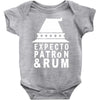 expecto patron &amp; ru Baby Onesie