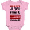 thrilla in manilla Baby Bodysuit
