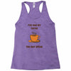 funny coffee Racerback Tank