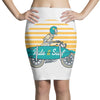 ride and surf Pencil Skirts