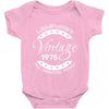 legendary vintage 1975 Baby Bodysuit