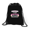 it' ok to stare at my cupcakes they are delicious Drawstring Bags
