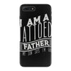 tattooed dad iPhone 7 Plus Shell Case