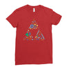 zelda item triforce Ladies Fitted T-Shirt