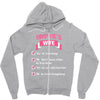 umpire's wife Zipper Hoodie