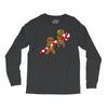 red vs green   you are dead Long Sleeve Shirts