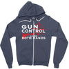 limited edition gun control Zipper Hoodie