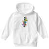 Pride Floral LGBT Colors Youth Hoodie