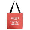 what part of sign language don't you understand Tote Bags