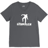 schranz dj , hacke, musik V-Neck Tee