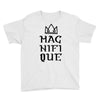 Magnifique With Crown Youth Tee