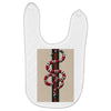 Gucci Pattern and Snake Baby Bibs