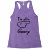 i'm with goofy t shirt mickey mouse t shirt disney shirt walt disney t Racerback Tank
