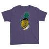 pineapple skateboarding Youth Tee