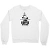 programmer turn coffee Crewneck Sweatshirt