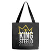 king steelo Tote Bags