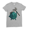 dungeons and dragons dice Ladies Fitted T-Shirt