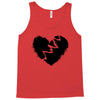 broken heart xxx black Tank Top