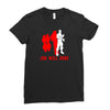 job well done batle royal gaming Ladies Fitted T-Shirt