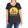 the ghost cruiser Ladies Curvy T-Shirt