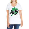 Lucky Irish Baby Ladies Curvy T-Shirt