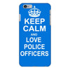 Keep Calm and Love Police Officers iPhone 6/6s Plus Case