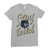 stay wild 2 Ladies Fitted T-Shirt